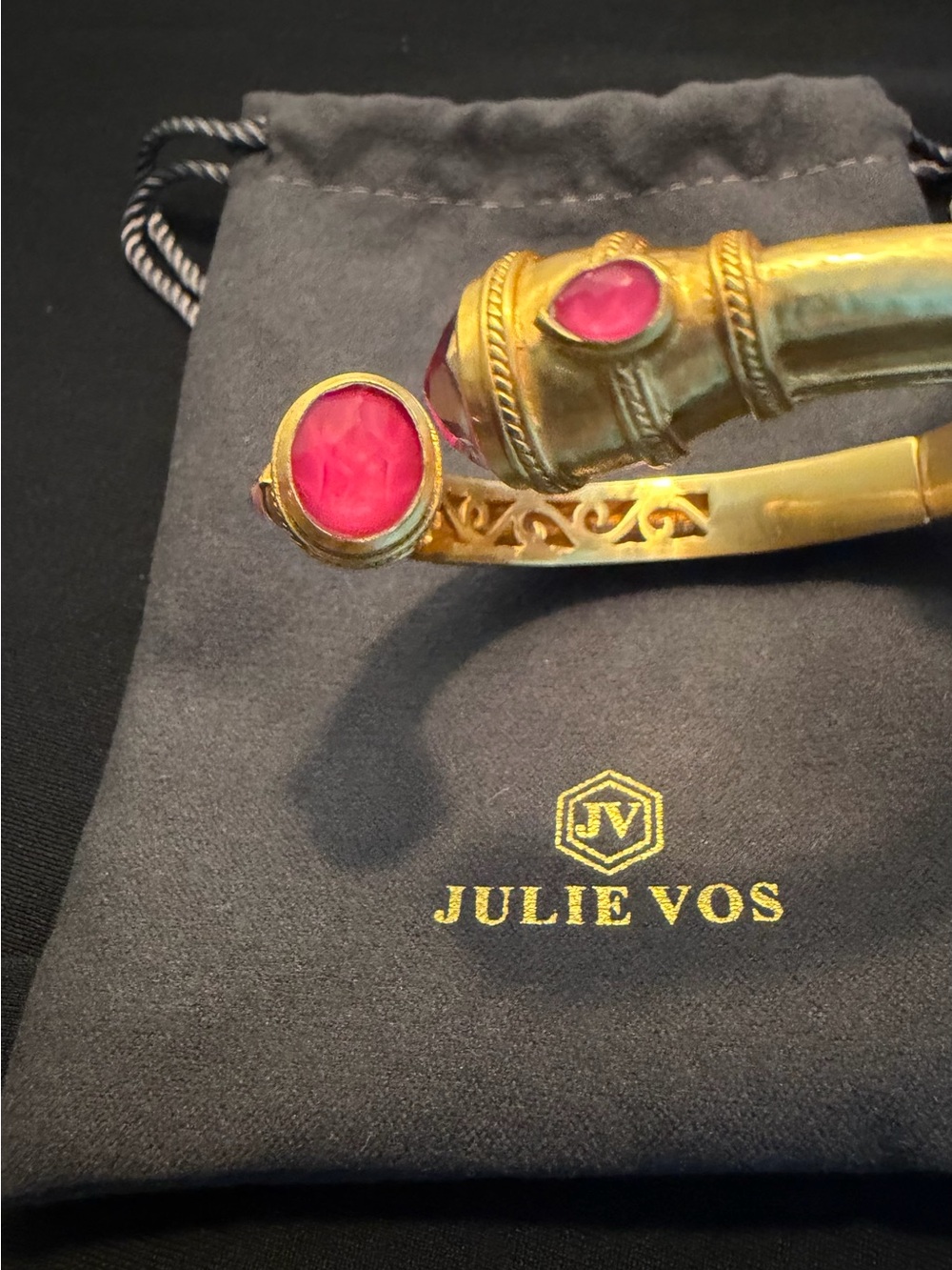 Cannes Demi Cuff Bracelet by Julie Vos - Picture 2 of 5